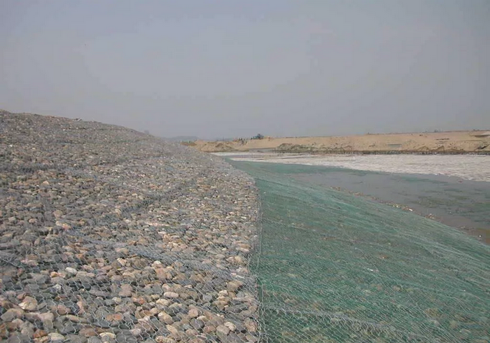 Pvc Coated Gabion Mesh For Coastline 2Mx1Mx1M Size